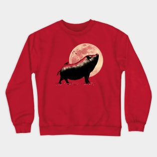 barking pig Crewneck Sweatshirt